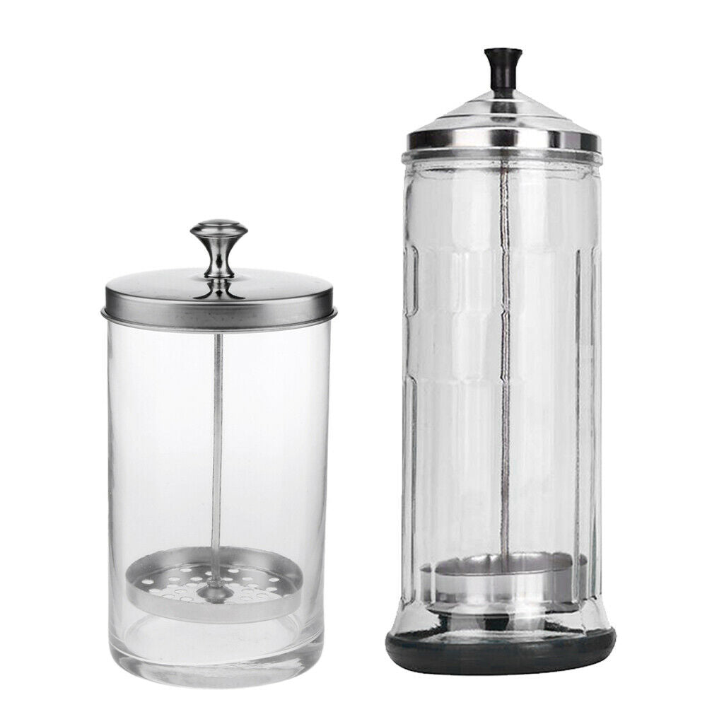 Disinfecting Disinfectant Jar Sanitizer Germicide Jar Bottle for Barber