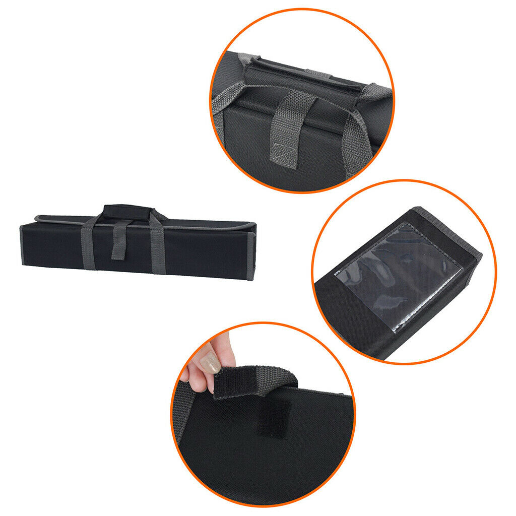 Portable Reusable Travel Tableware Storage Carrying Box Protective Kit Case Roll