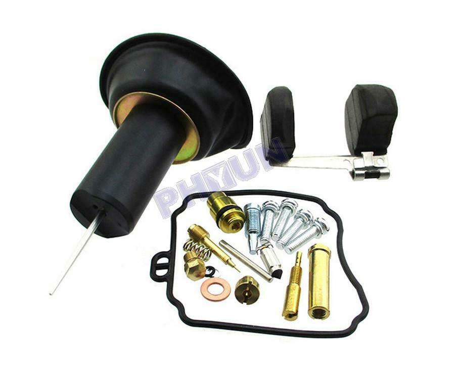 Carb Carburetor Rebuild Kit For Yamaha Virago 250 XV250 w/ Plunger Float Gasket