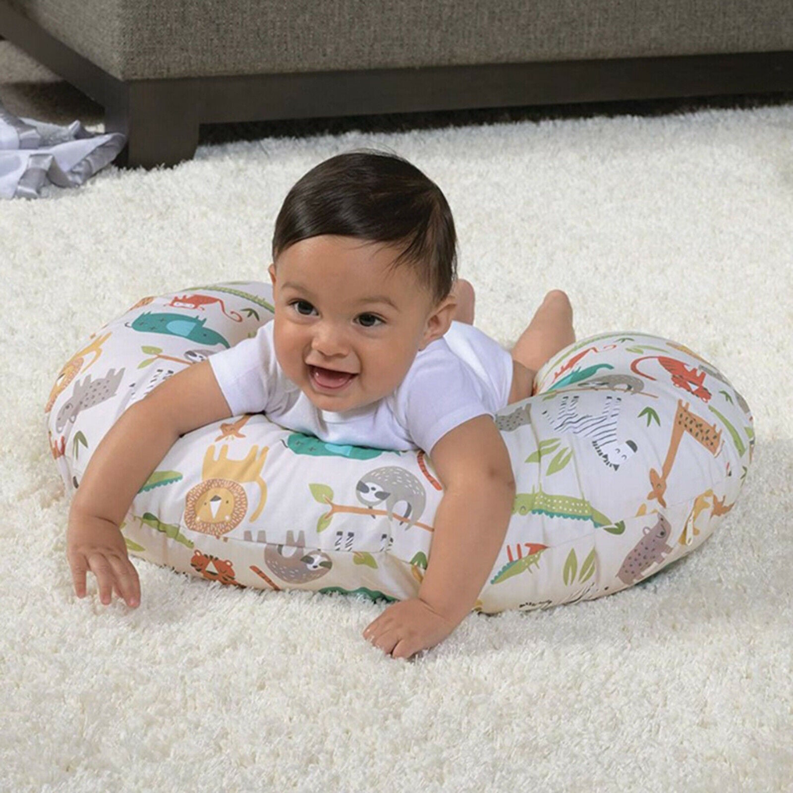 Cotton U-Shaped Feeding Pillow Cover for Newborn Breastfeeding  type D Gift