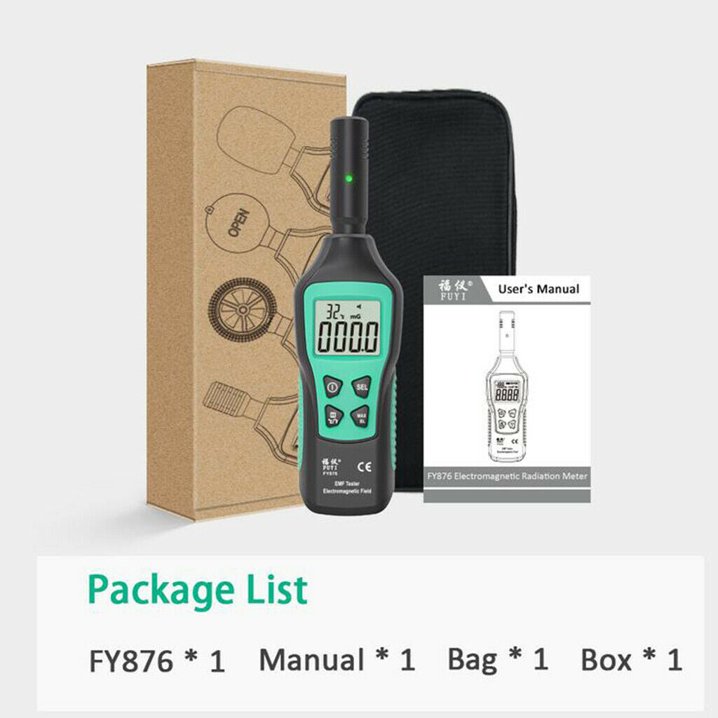 High Precision Wave Radiation Detector Display Geiger Counter Dosimeter
