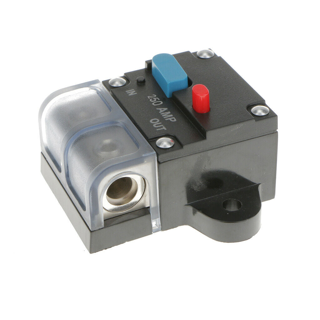 250 Amp Audio Amplifier Circuit Breaker Fuse Holder Protection