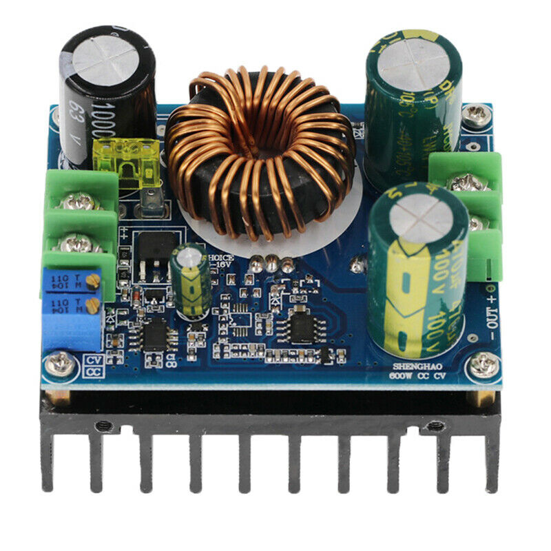600W DC-DC 10-60V to 12-80V Boost Converter Step-up Module Car High Power Su WF