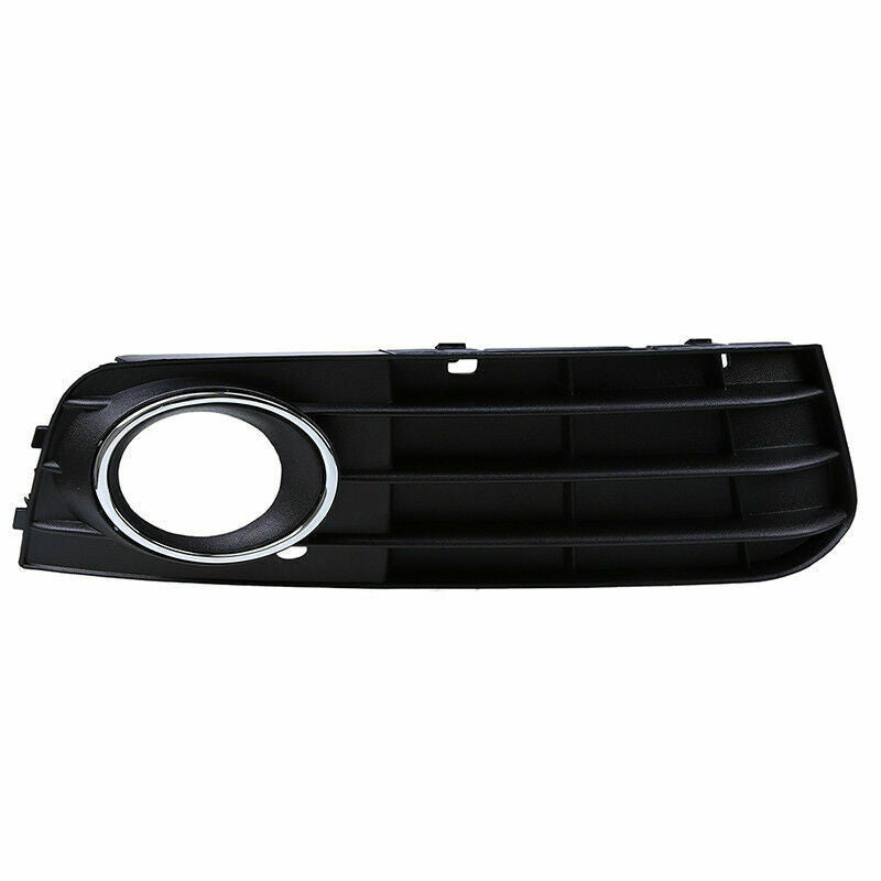 1x For Audi A4 B8 2007-2011 Right Side Bumper Fog Light Grille Bezel Cover Trim