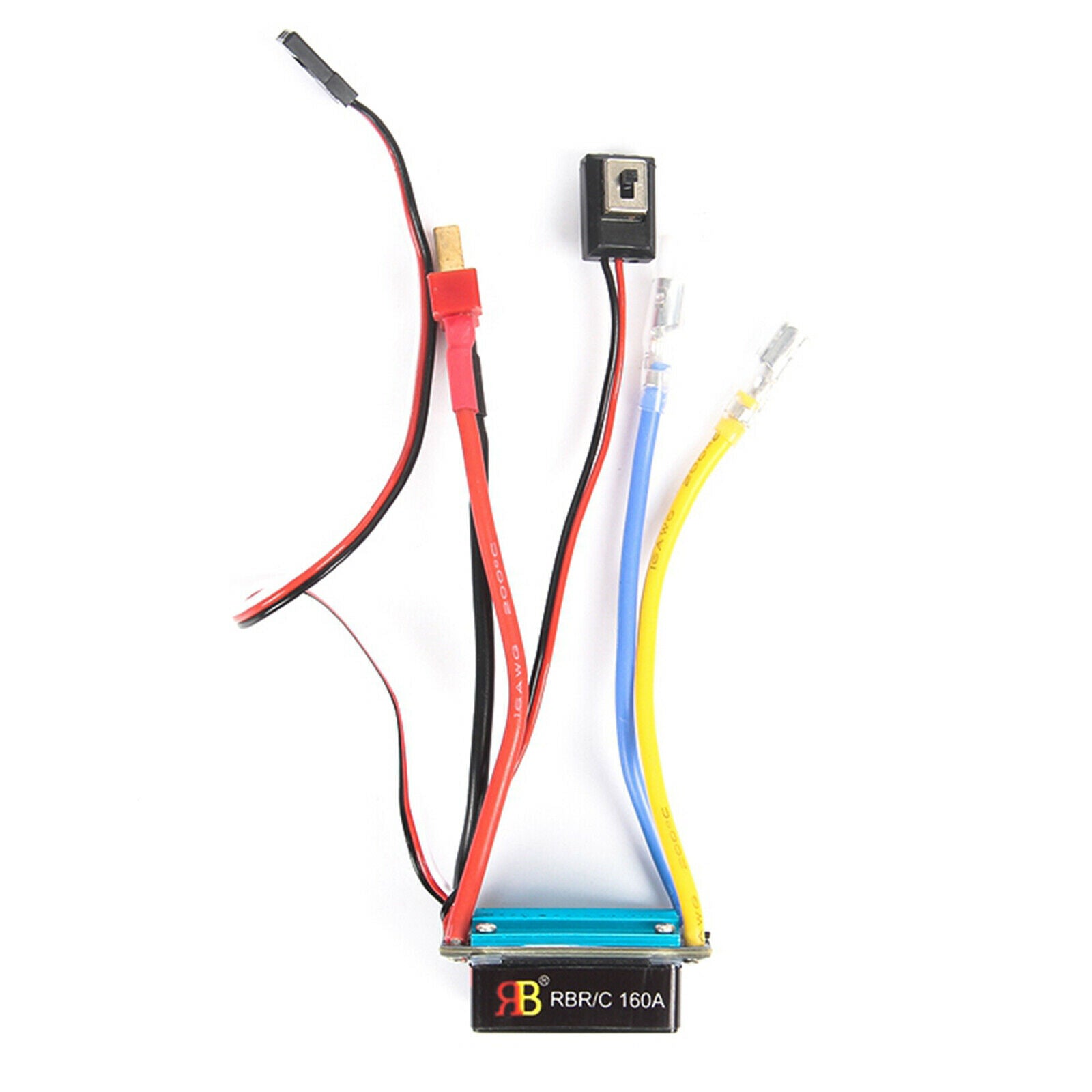 160A Waterproof ESC BEC Speed with ESC for 1/10 Car Crawler Buggy DIY Accs