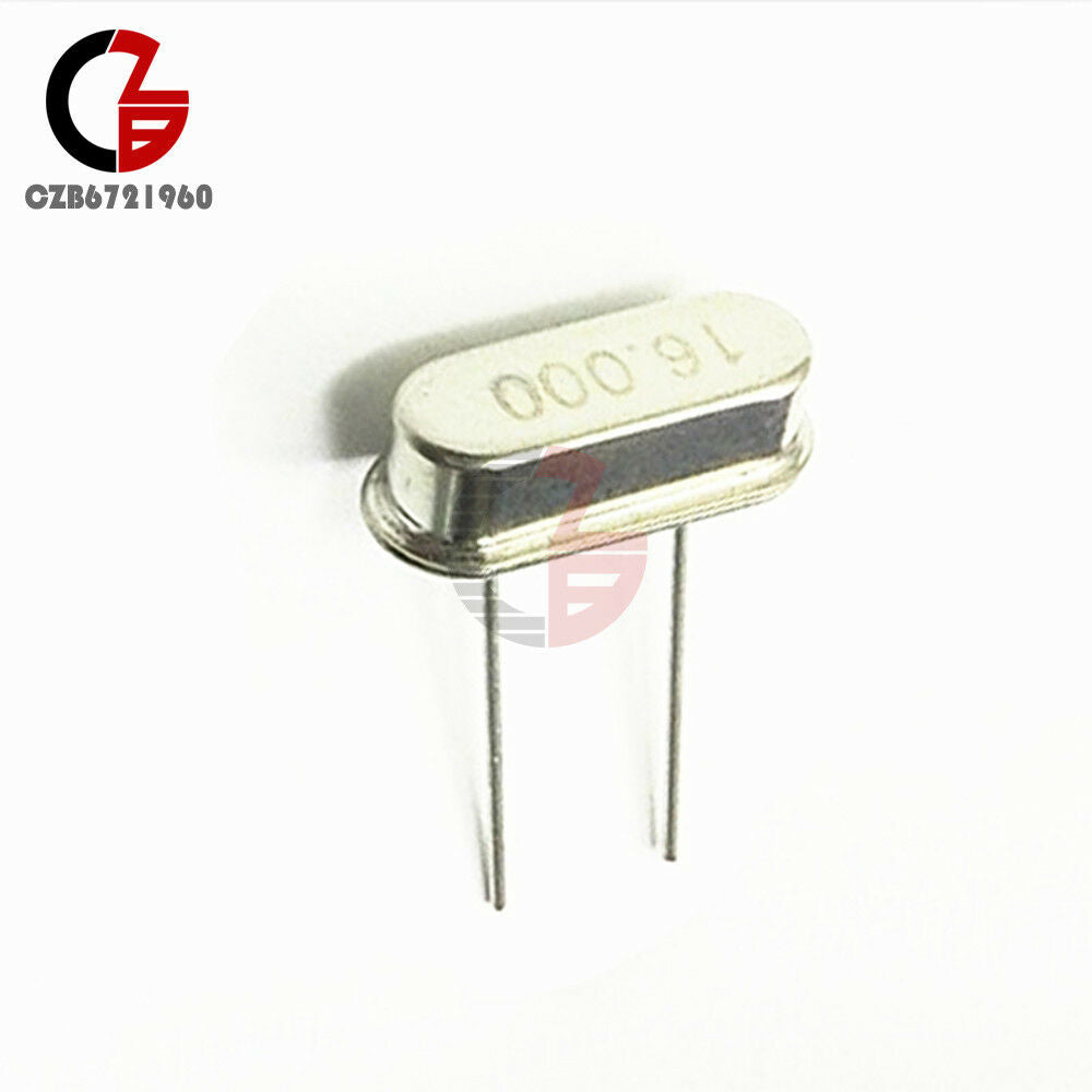 10Pcs 16.000MHZ 16MHZ 16M HZ HC-49S Crystal Oscillator New