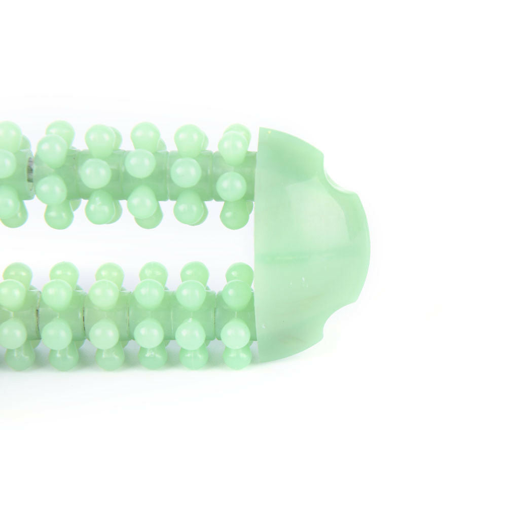 Hand Finger Massager Dual Roller Joint Relaxing Nail Plastic Massage Tool.l8