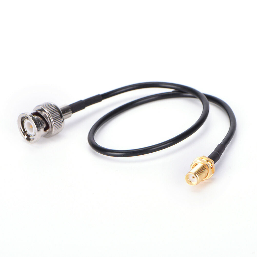 12" RF Pigtail Cable BNC Male to SMA Female Adapter Connector RG174 30cm NTES_DD