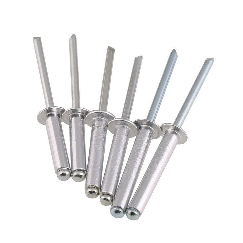50Pcs M2.4 Blind Pop Rivets Kit - Aluminium Body Steel Stem | L5~12mm