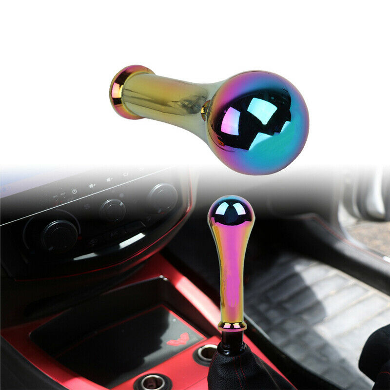 Colorful Car SUV Universal Manual Gear Lever Shift Knob Head Part Aluminum Alloy