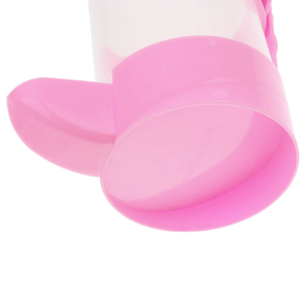 Pet Drinking Water Dispenser Drinker Water Fountain Bottle - 1000ml Pink