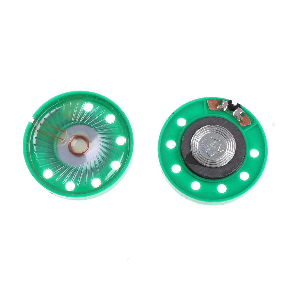2Pcs 36mm Diameter Aluminum Shell Internal Magnet Speaker 16 Ohm 0.25WJ Fx
