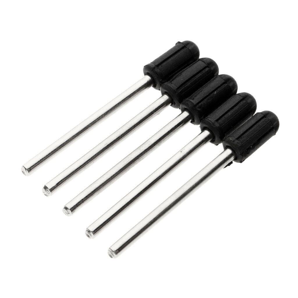 5pcs Sanding Band Mandrel Bit for Nail Drill Pen Machine Acrylic Nail 5x11mm