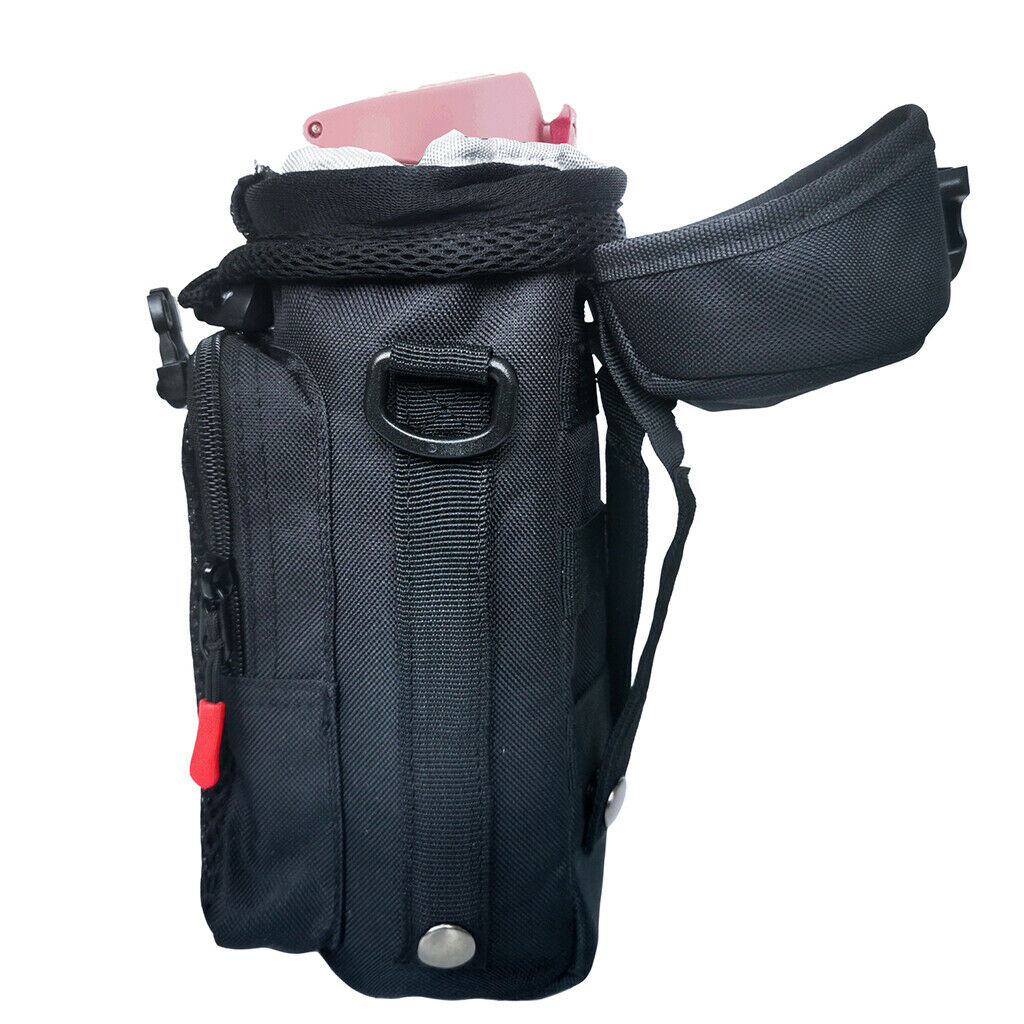 Oxford Cloth Water Bottle Holder Kettle Carrier & Shoulder Strap for Hiking