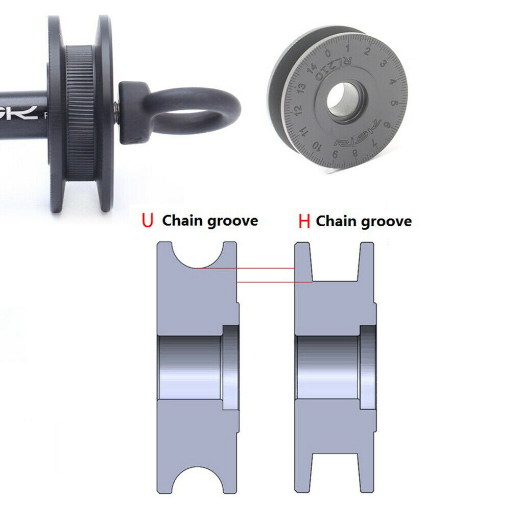 Durable Bike Chain Holder Clean Brush Bicycle Repair Workstand Part Chain Keeper