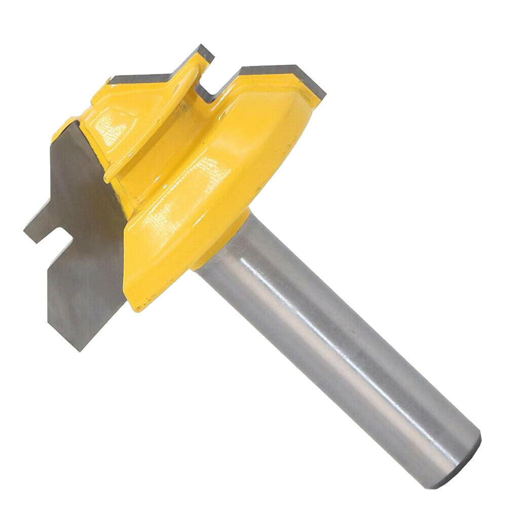 45 Deg Lock Miter Router Bit - 8mm *1-3/8" - 8mm Shank