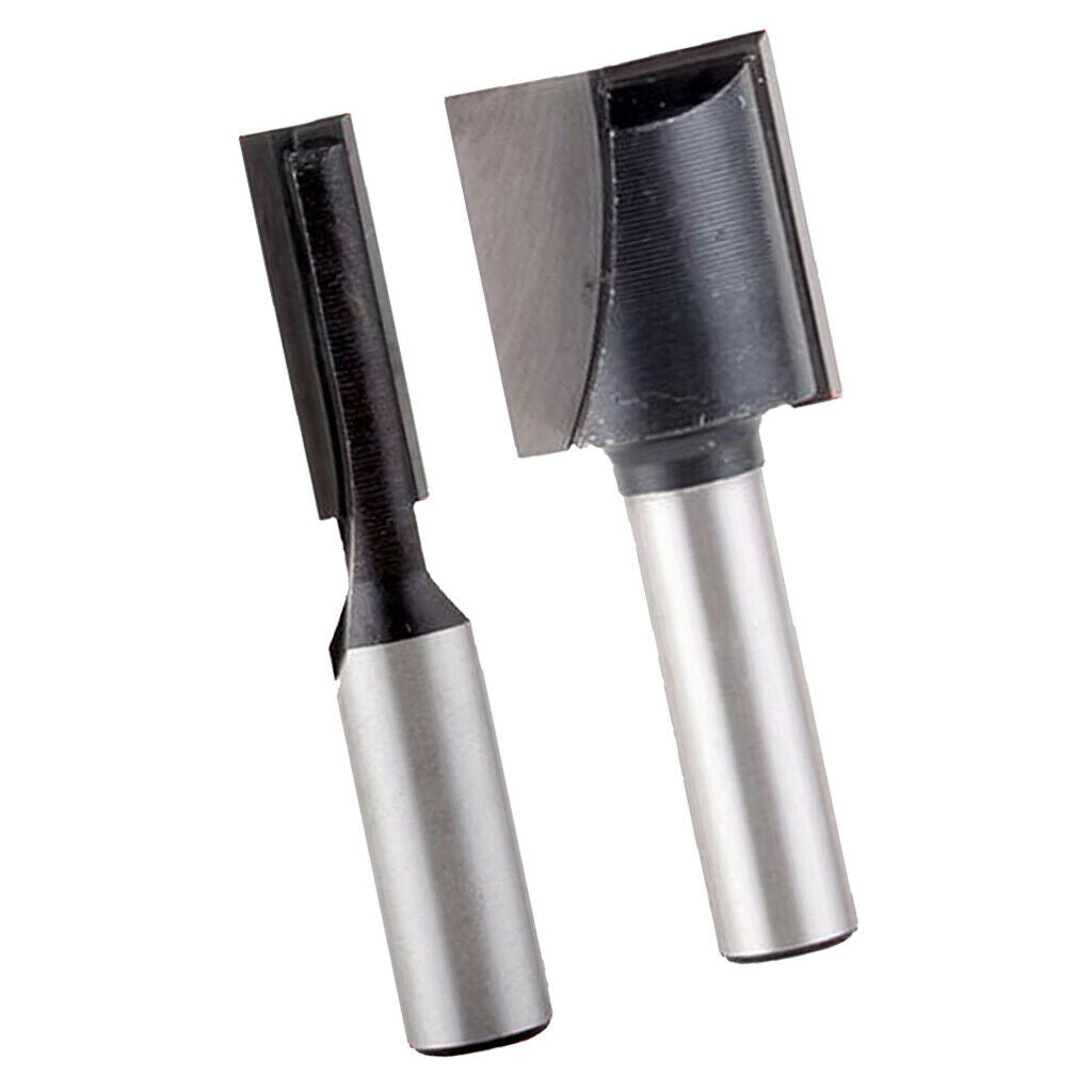 6 Mm 18mm Wood Tool for Straight Cutter And 2 Pcs 8mm Nut