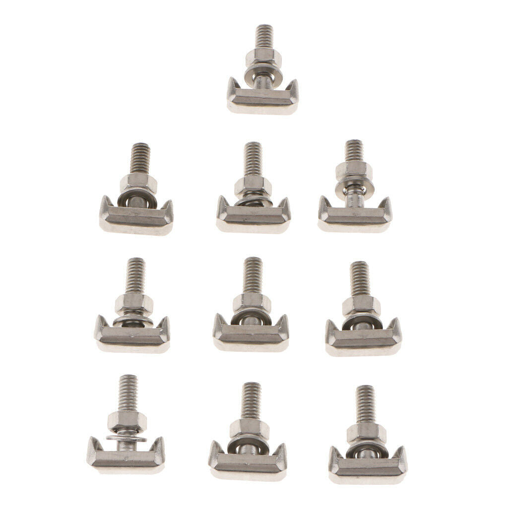 10 Pieces Battery Terminal Bolt   for Audi Cadillac Chevrolet GMC VW