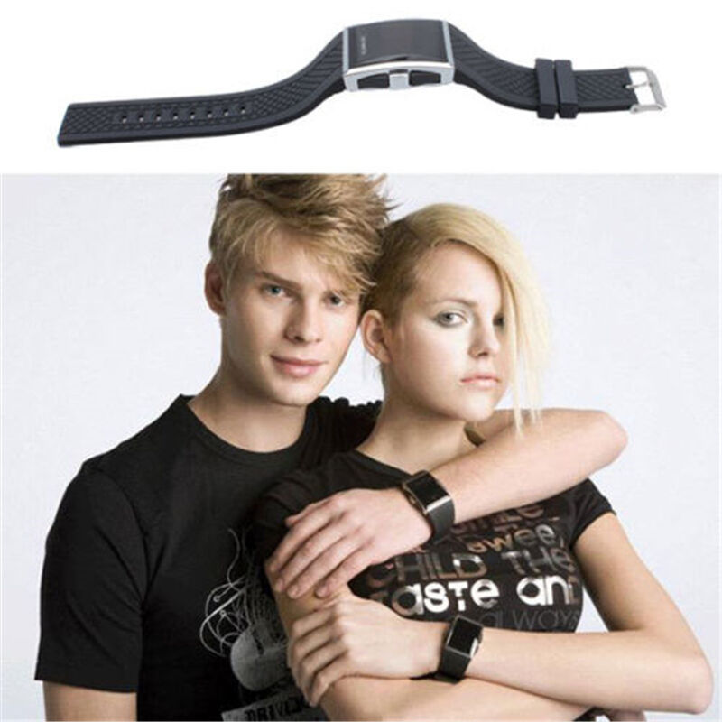 Sport Digital Unisex Watches LED Square Silicone Electronic Fashion Wristwatches
