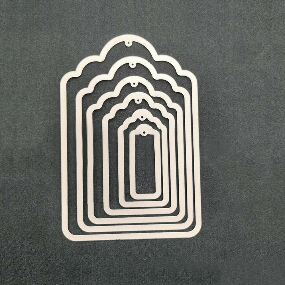Layering Label Metal cutting Tag Cut die Cutting Craft die for Scrapbooking