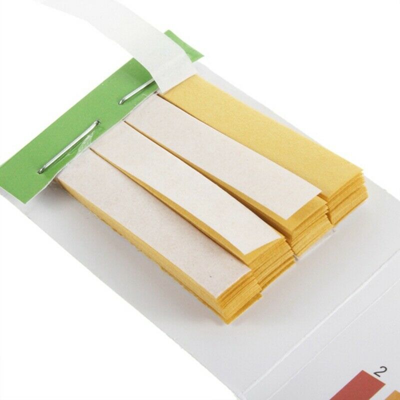 80 Strips Full pH 1-14 Test Indicator Litmus Paper Water Soil Testing Kit W5K9K9