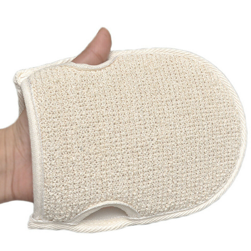 2 Pieces Bath-Scrubbing Gloves Massage Shower Mitts Spa Soap Wash Arms Face