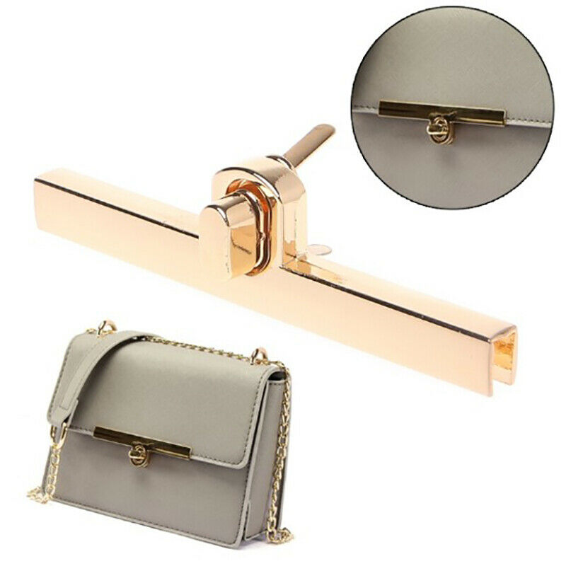 Metal Clasp Turn Locks Twist Lock For DIY Handbag Purse Lock Switch Fitti.l8