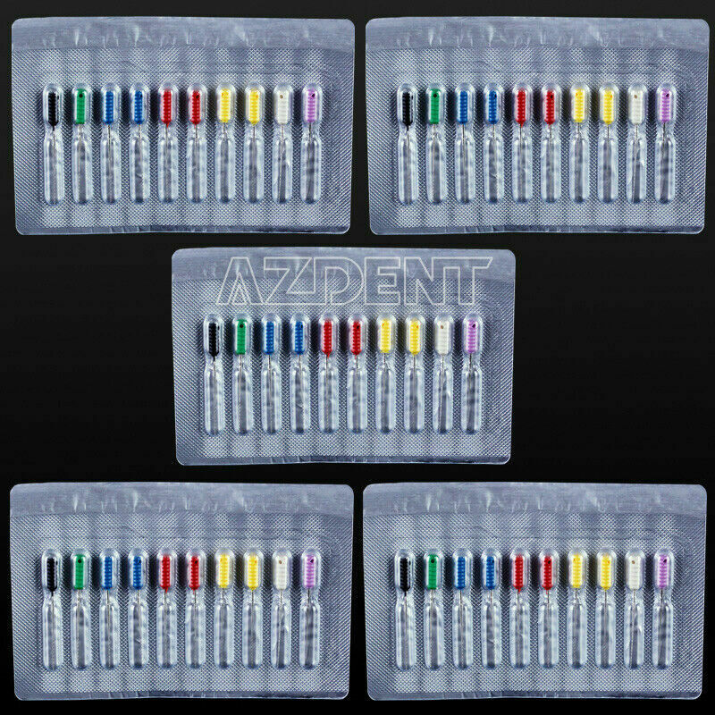 50 Kits Dental Endodontic Files Barbed Broaches Assorted 25mm 020#-900#