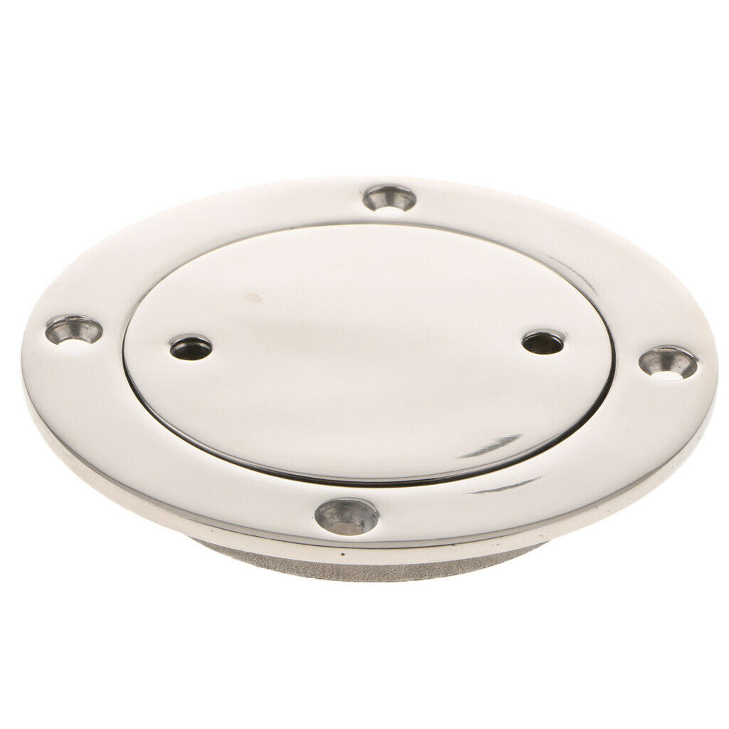Marine Boat Deck Plate Access Hatch Cover 3" 316 Stainless Steel Waterproof