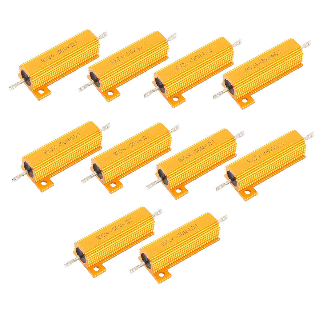 10 Pieces 50W Aluminium Clad Power