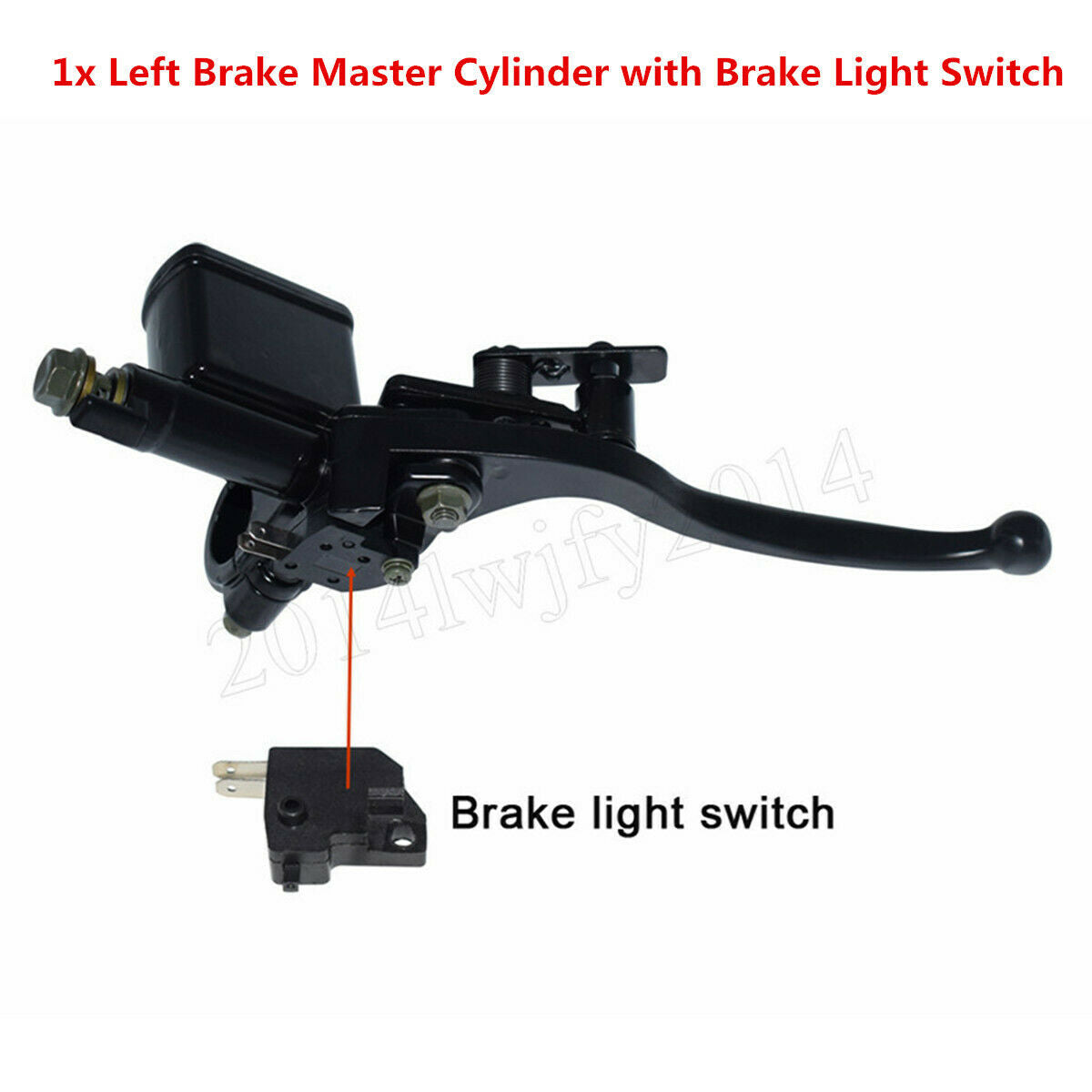 1Pc 7/8" 22mm Hydraulic Clutch Brake Master Cylinder For Motorcycle ATV 50-250CC