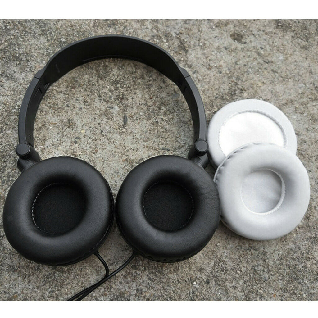 2 Pairs Earpads Headphone Replacement Foam Pads for ATH-FC707 FC700