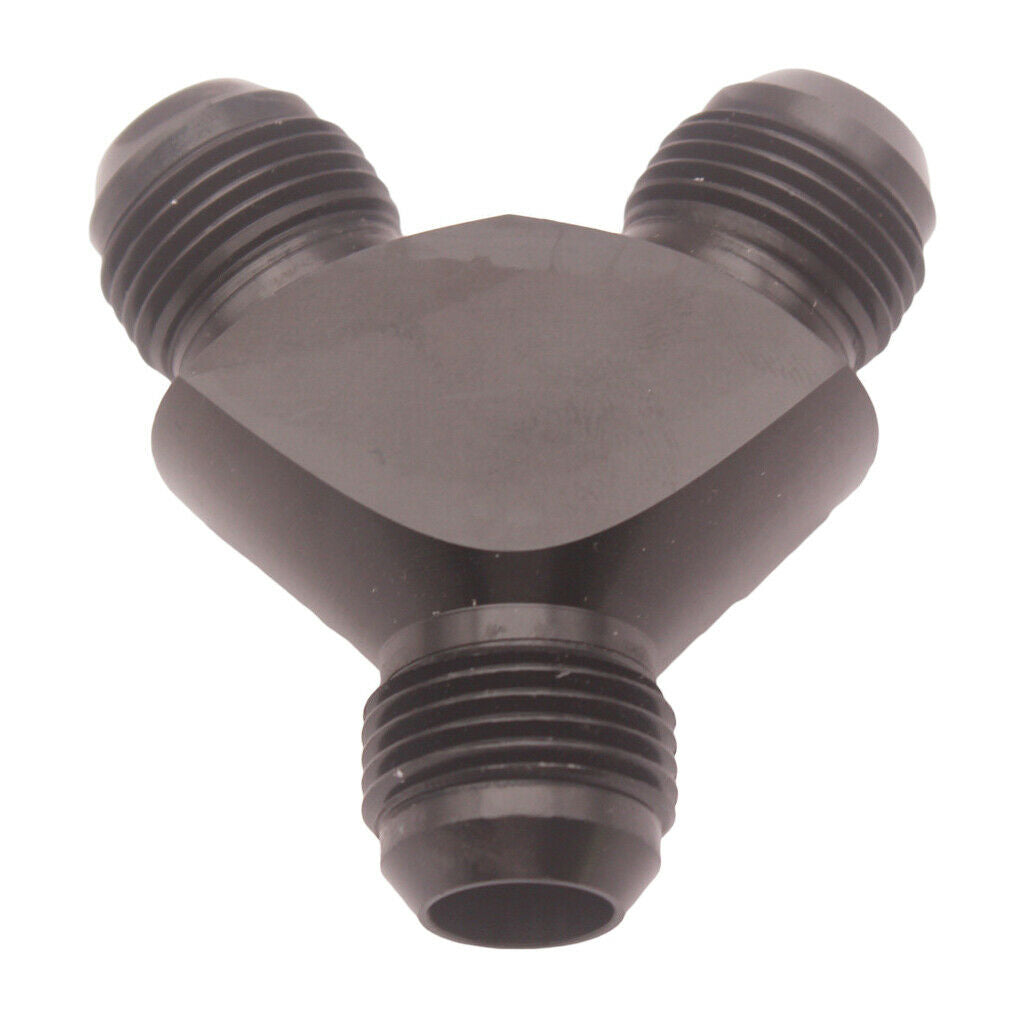 AN-10 (10AN) To 2 x AN -10 AN10) Billet Aluminium Y Block Adapter Fitting