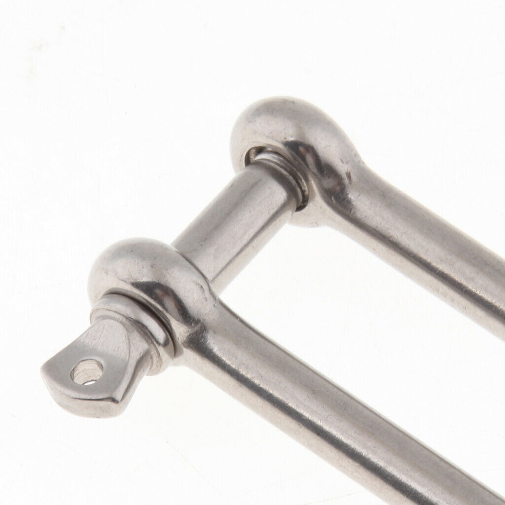 1/4 Inch Boat Marine 304 Stainless Steel Long Anchor D Shackle with Pin
