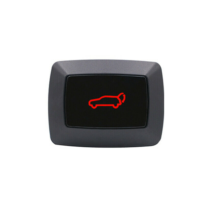 Car SUV Rear Trunk Lock Door Electric Tailgate Trunk Switch Button Red Light 12V
