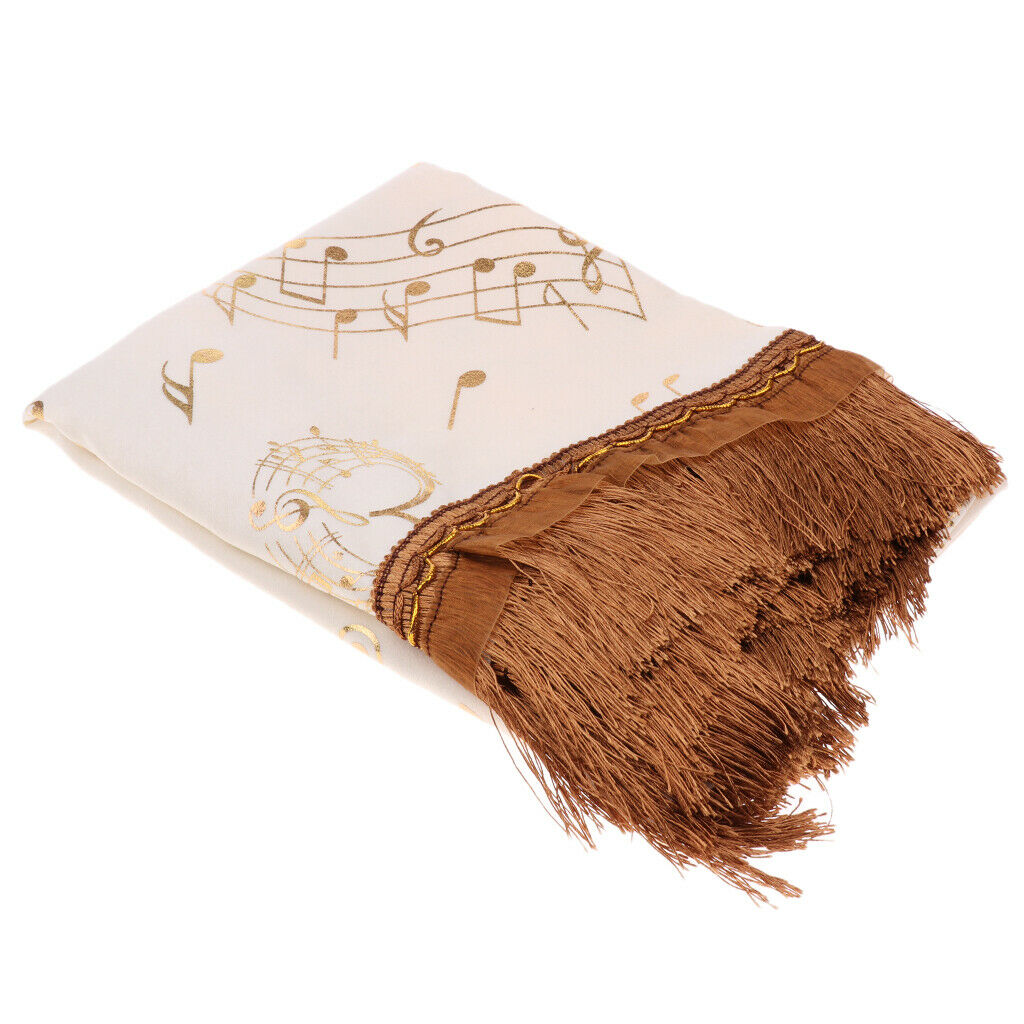 Pleuche Piano Dust Cover Half Piano Tassel Cover Protection Dustproof Cover
