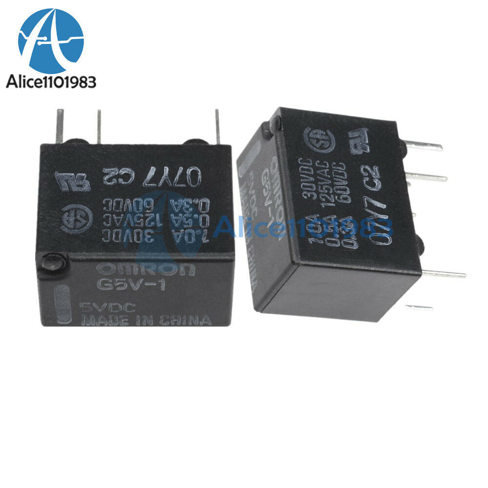New 5V G5V-1-5VDC Signal Relay 6 PINs for Omron Relay 6Pin Hot