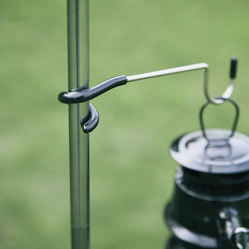 Pole Post Lamp Holder Hook Equipment Hunting Lantern Hanger Camping Acces.l8