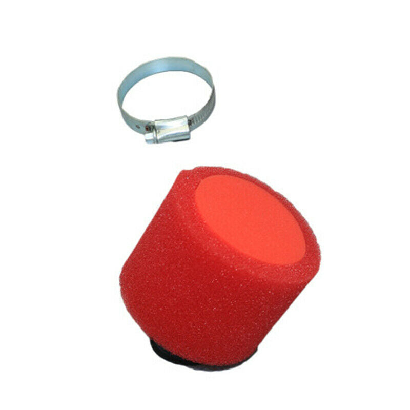 35mm Sponge Foam Air Filter Cleaner Bent Neck For 50 70 90 110CC Motorcycle Well