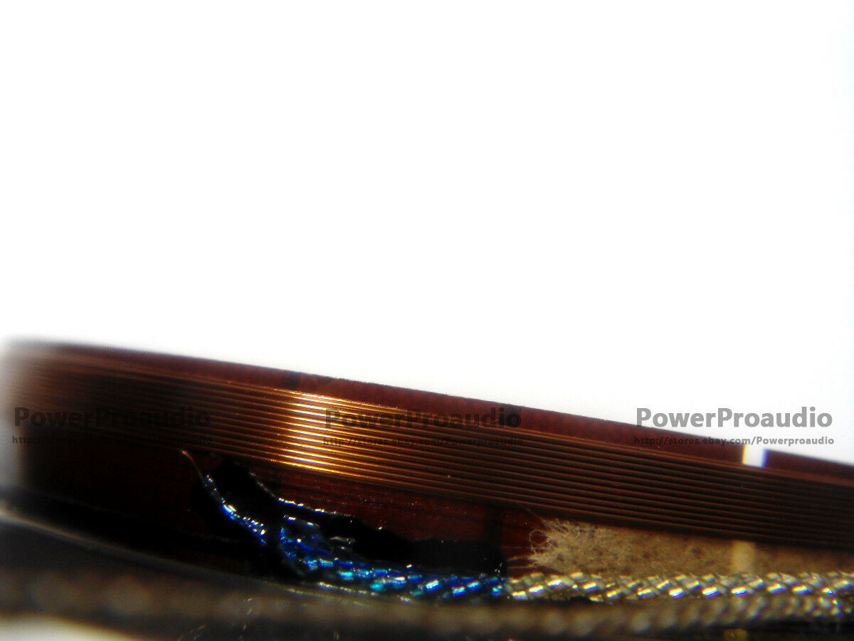 2X Titanium Voice coil For Wharfedale D533a Evp Series & Titan 12p -Hf Diaphragm