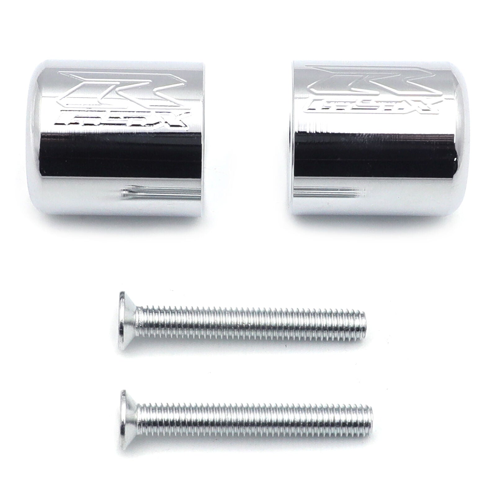 Hand Bar Ends for SUZUKI GSXR 600 750 1000 1300 Hayabusa Katana SV650S Chrome