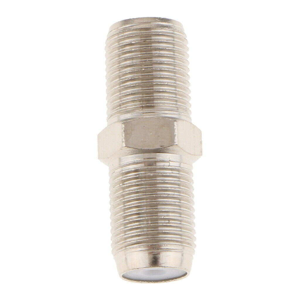 10Pcs F-Type Female to Female TV Cable Connector/ Joint/ Adapter Coax Joiner