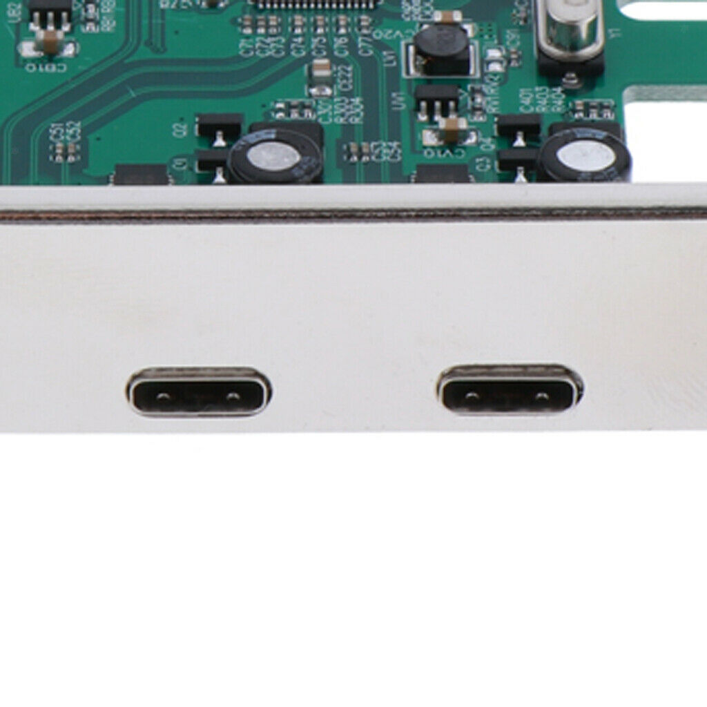 2 ports 10 GB / s USB3.1 Type C PCI Express 4x card PCIe adapter converter