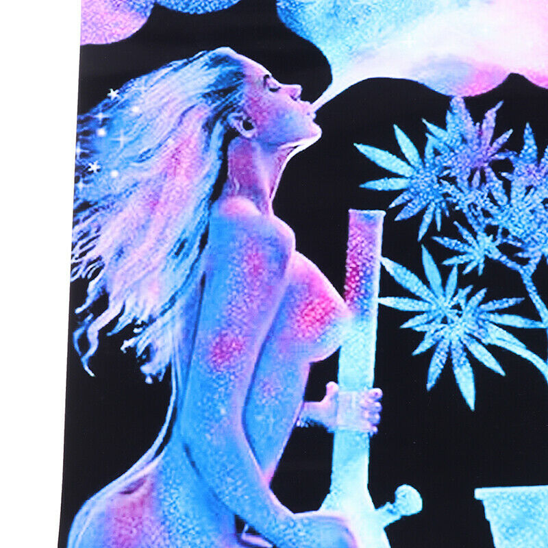 Matte Cannabliss Sexy Gras Blacklight Poster 12.5X15.7 INCH HfL xaM Rf