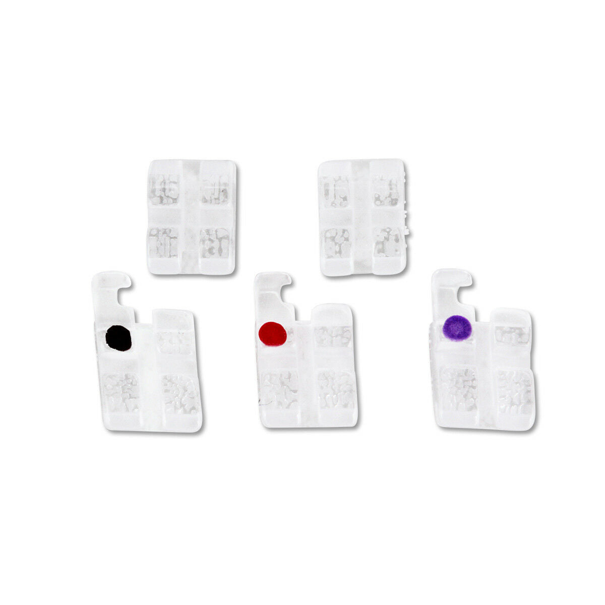 Dental Orthodontic Monocrystalline Sapphire Ceramic Bracket Mini Roth.022 AZDENT