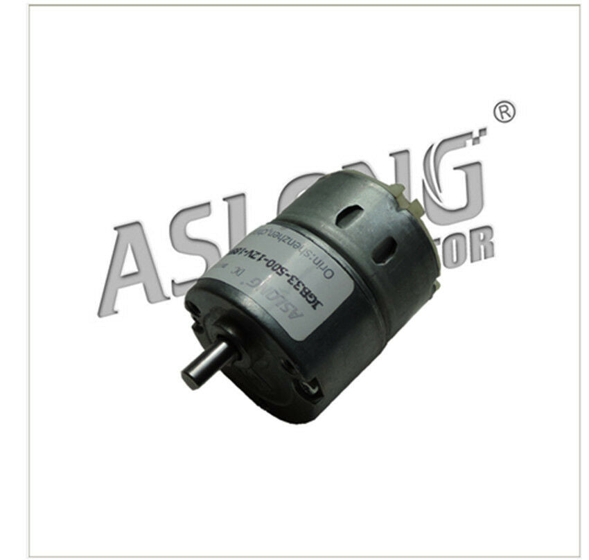 JGB33-500 DC 12V 20RPM Gear Motor Torque Electric Reduce Car Motor DIY