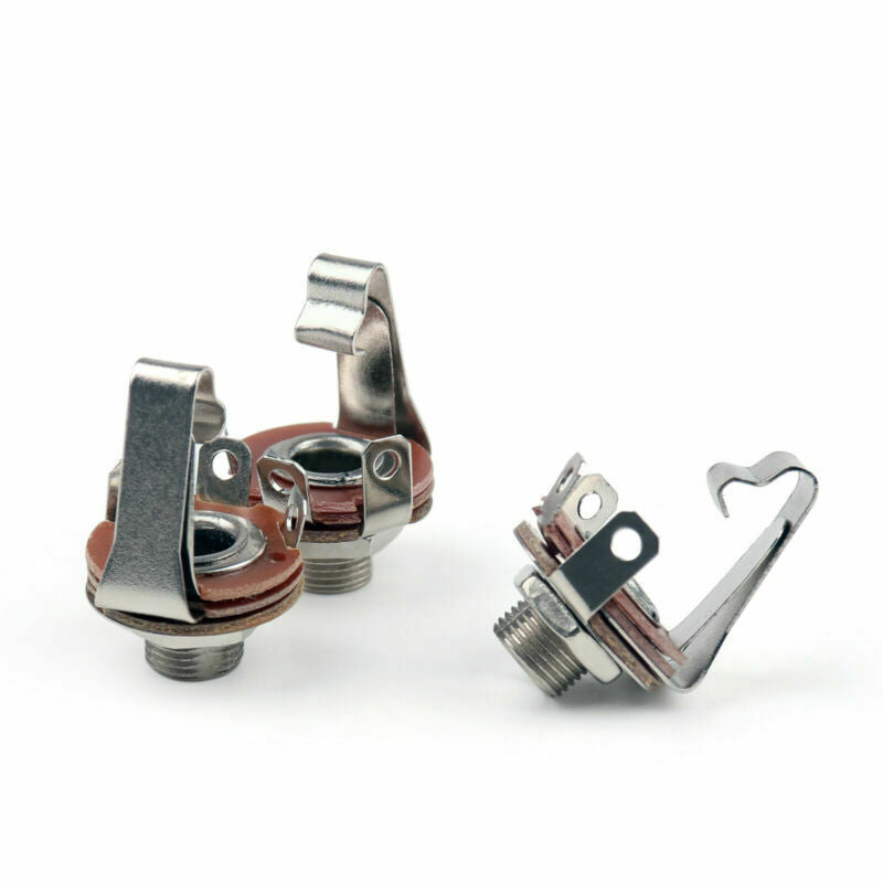 50 Pc 6.35mm 1/4" Mono Chassis Socket Jack Connector