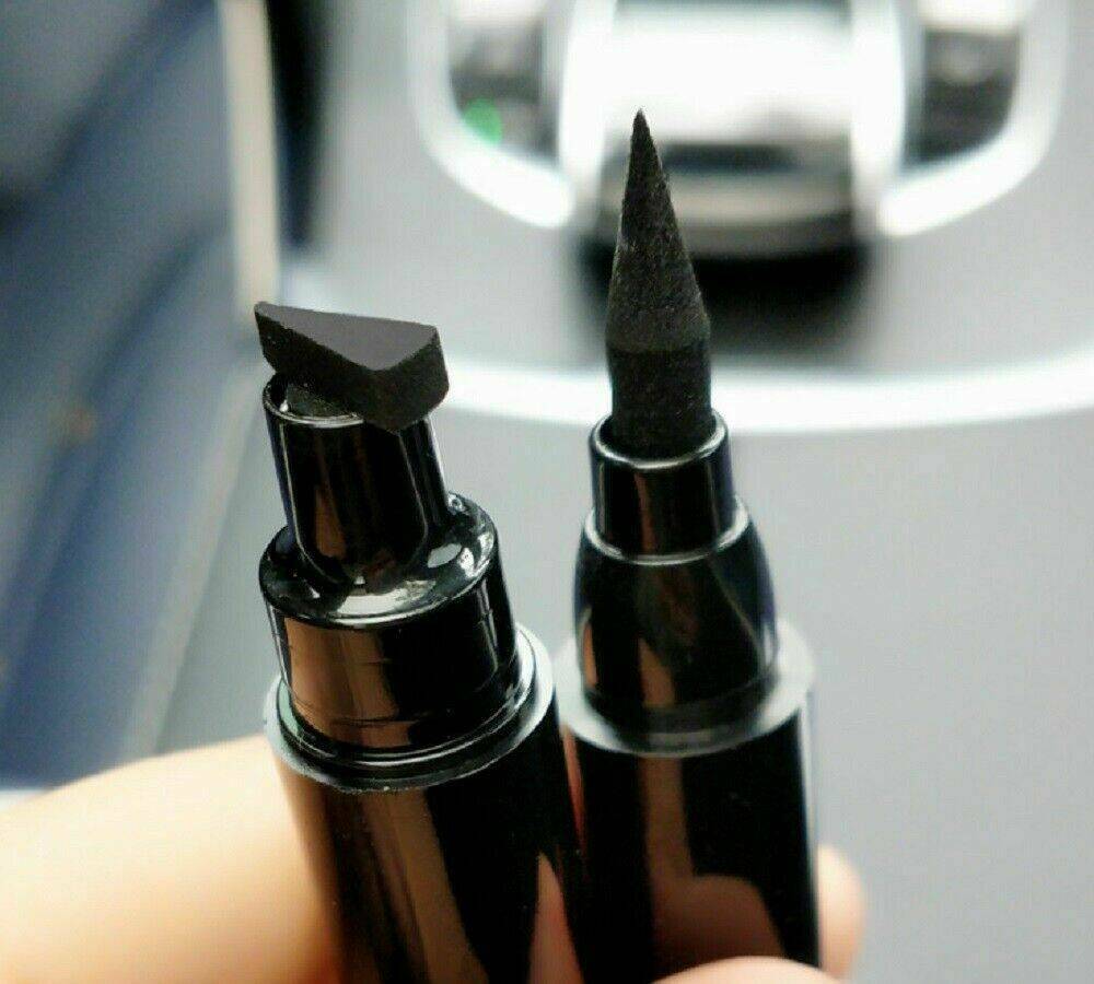 Black Winged Eyeliner Stamp Waterproof Eye Liner Pencil Liquid Pen Vamp Cat Eye.