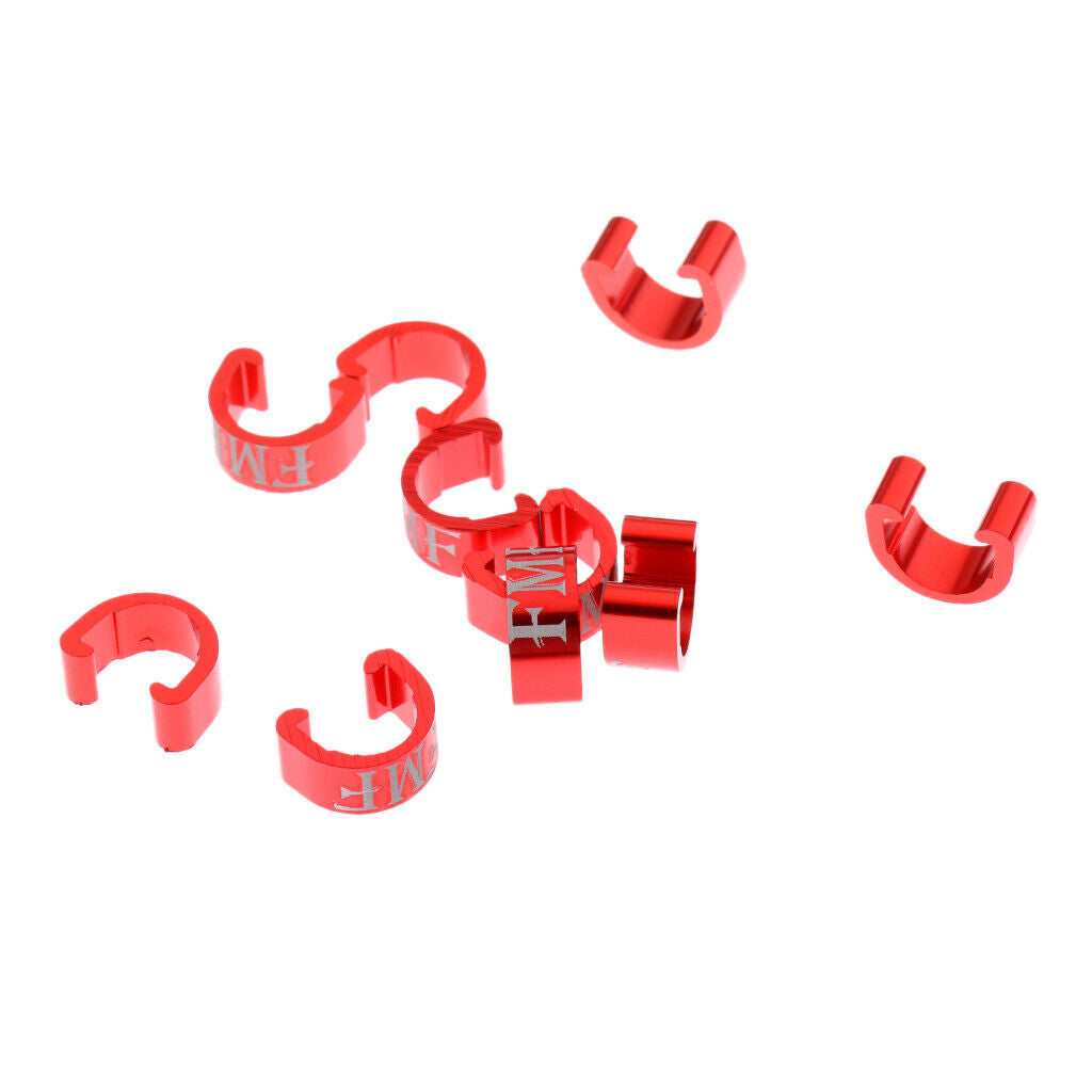Pack of 40 Bike Shift Line C-clips Buckles Cable Guide for MTB Bike Road Bicycle