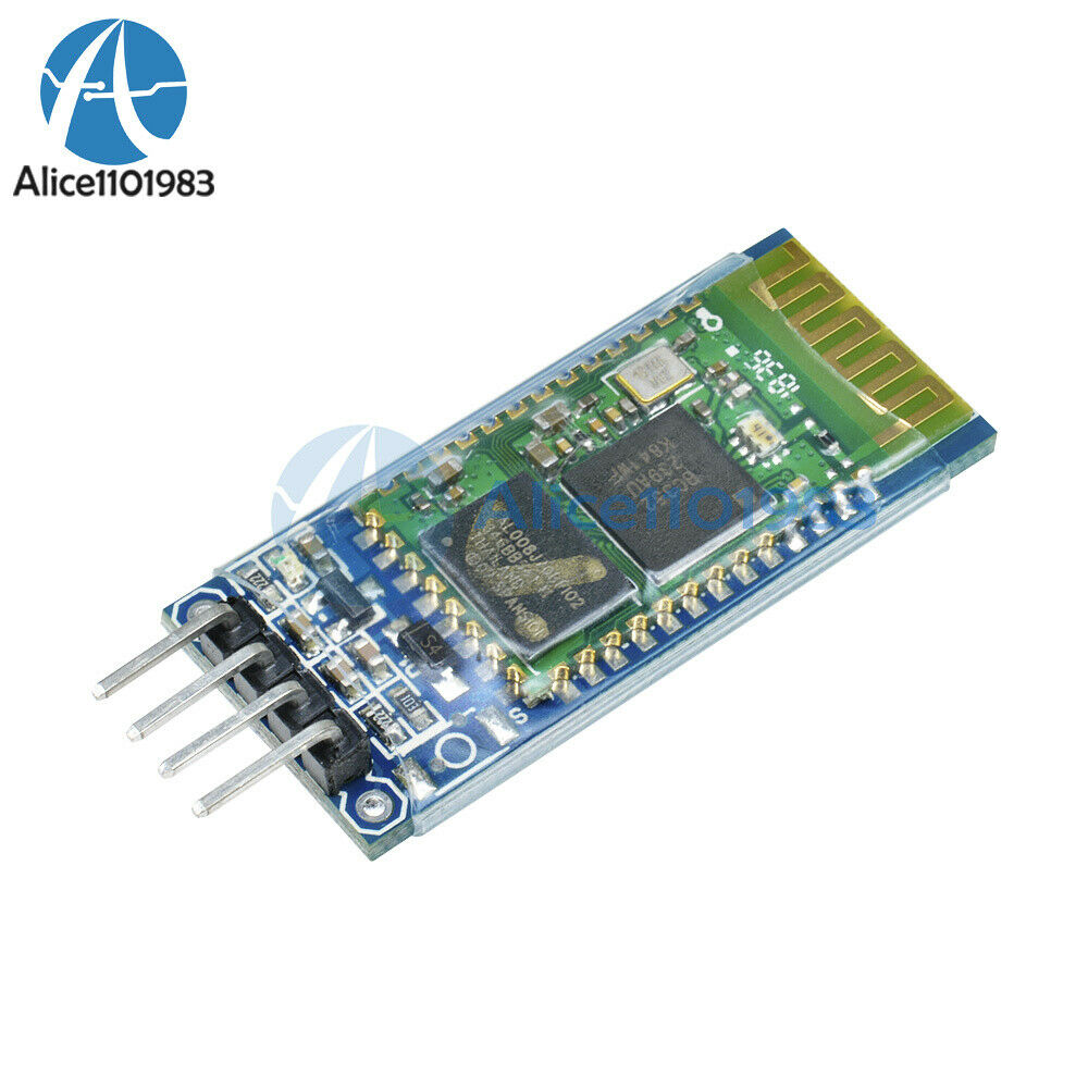 2PCS Wireless Serial 6 Pin Bluetooth RF Transceiver Module HC-05 RS232 Kit